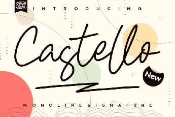 Castello Handwritten font