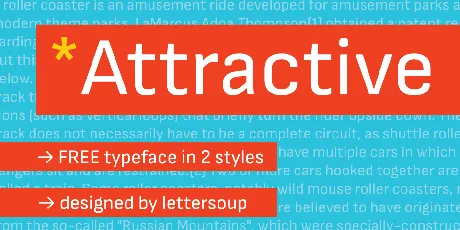 Attractive Family font