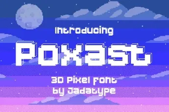 Poxast font