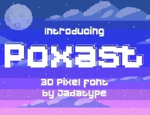 Poxast font