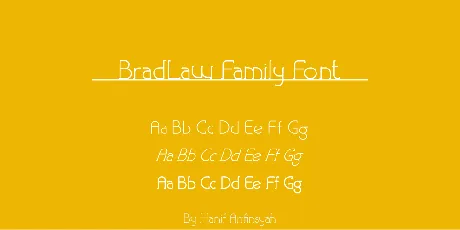 BrandLaw font