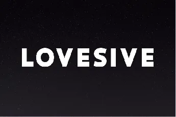 Lovesive font