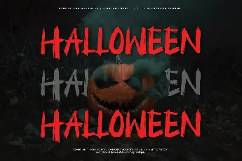 Spooky And Dreadful font