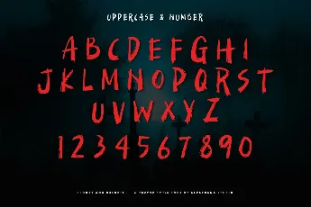 Spooky And Dreadful font