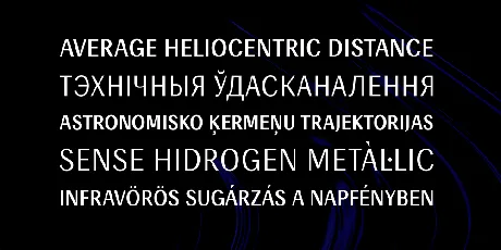 Enceladus font