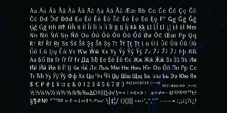 Enceladus font