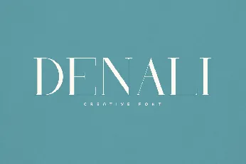 Denali font