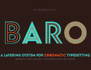 Baro Family font