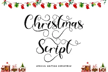 Christmas Script font