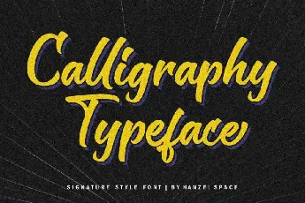 Zafrilus Bold Script font