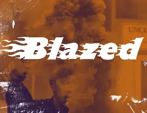 Blazed font