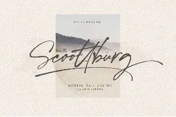 Scoottburg font