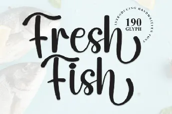 Fresh Fish Script font