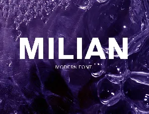 Milian font