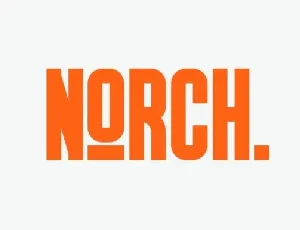 Norch Sans Serif font