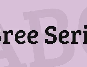 Bree Serif font