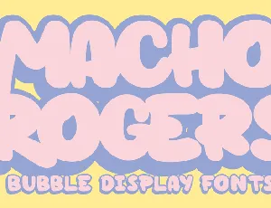 Macho Rogers font