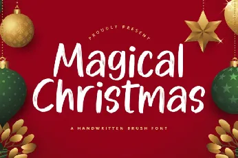 Magical Christmas Script font