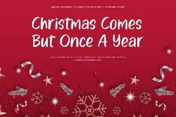 Magical Christmas Script font