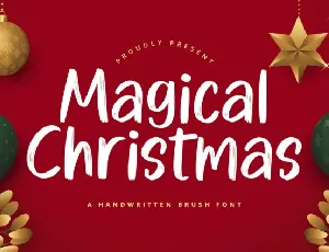 Magical Christmas Script font