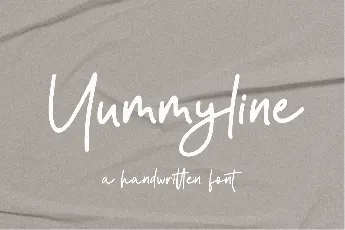 Yummyline font