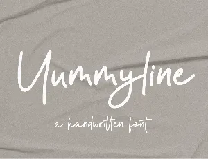 Yummyline font