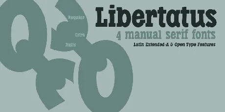 Libertatus font