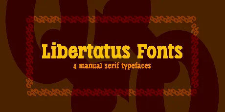 Libertatus font