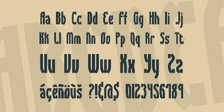 Syracuse BRK font