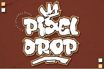 Pixeldrop font