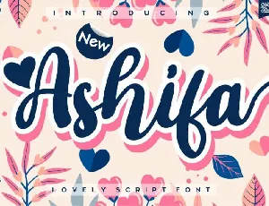 Ashifa Script font