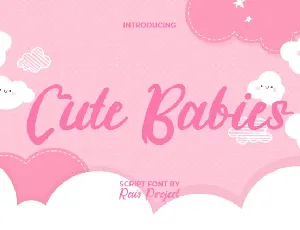 Cute Babies font