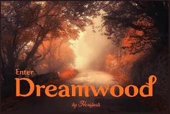 Dreamwood font