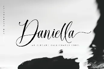 Daniella Calligraphy Script font