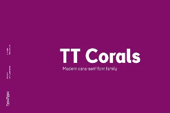 TT Corals font