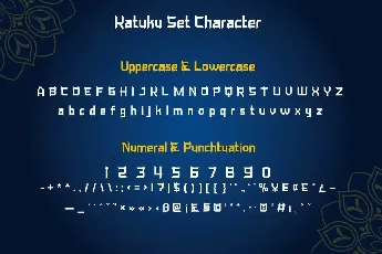 Katukupersonal use font