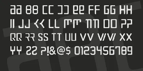 MasSimple 1.0 font