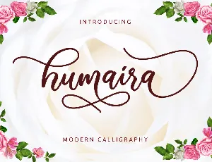 Humaira font