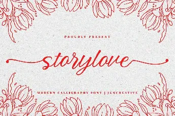 Storylove font