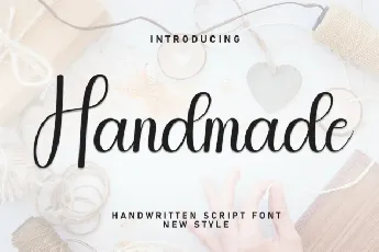 Handmade Script Typeface font