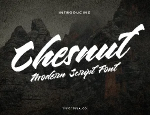 Chesnut font