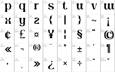 Sunmora font