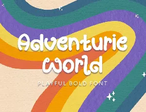 Adventurie World font