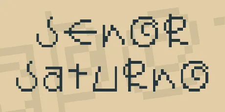 Senor Saturno font