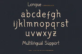 Longue font