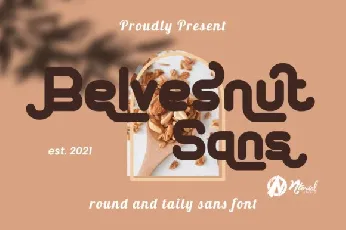 Belvesnut Sans font