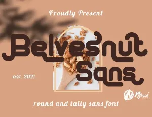 Belvesnut Sans font