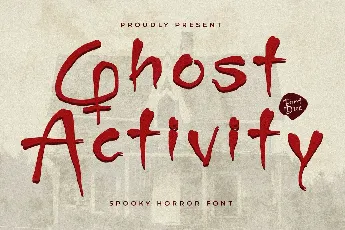 Ghost Activity font