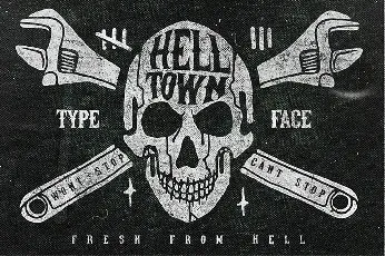 Helltown font