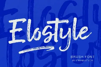 Elostyle font